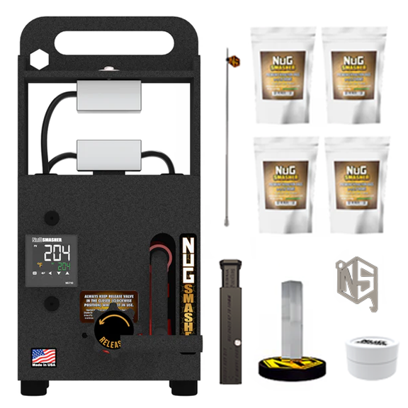 NugSmasher Mini 2 Ton Rosin Press Starter Kit