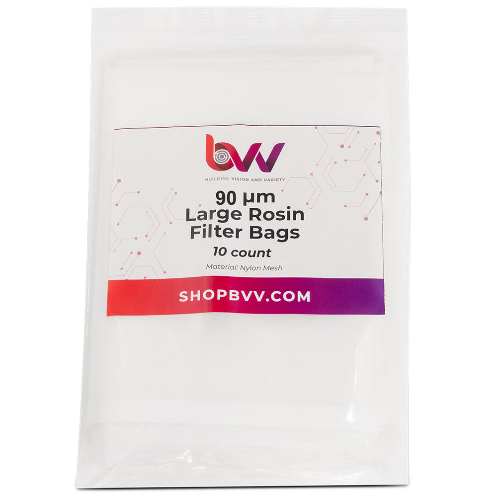 BVV 5" x 7.5" Premium Rosin Filter Bags - All Micron Sizes (10 pack)