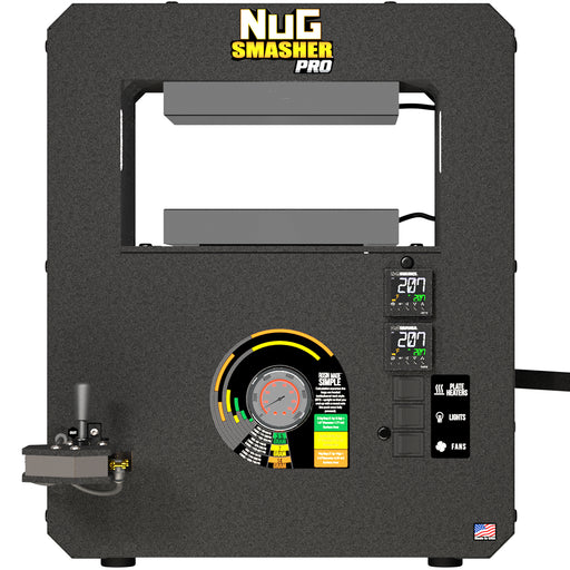 NugSmasher Pro 20 Ton Pneumatic/Manual Rosin Press